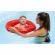 Colac scaun gonflabil de inot pentru bebelusi, pana la 11 kg (6-12 luni), rosu, reer myswimbuddy swim seat