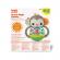 Jucarie multi-senzoriala bright starts grab & giggle monkey