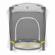 Patut pliabil 125 x 65 x 78 cm ricokids rk-241 - gri