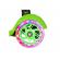 Trotineta malplay buburuza tip scooter cu 3 roti verde