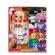 Papusa cu ochi caprui rainbow high watercolor and create