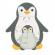 Puzzle pinguin din lemn cu saculet depozitare orange tree toys 4 piese