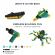 Set nano clics pentru micii constructori creativi 125 piese clicformers