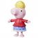 Set figurina peppa pig 15 cm cu accesorii vestimentare