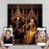 Portret personalizat pictura Cuplu Regal printat panza canvas 50x40cm