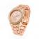 Ceas de dama geneva fides rose gold