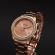 Ceas de dama geneva fides rose gold