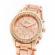 Ceas de dama geneva fides rose gold