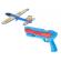 Pistol lansator cu avion din spuma
