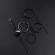 Set cadou cu ceas barbatesc geneva xr4451 si patru bratari elegante