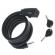 Antifurt bicicleta, dispozitiv de blocare biciclete, spiralat, cu cheie, lungime 150cm, culoare neagra