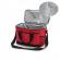 Geanta termoizolanta pentru picnic sau plaja, capacitate 16l, culoare rosie