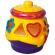 Jucarie interactiva malplay sortator in forma de borcan dansator cu 6 forme 14 cm