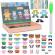 Puzzle educativ magnetic malplay, 49 piese