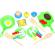 Set de gatit malplay cu ustensile si alimente 19 piese