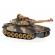 Tanc cu telecomanda 1:14 camuflaj desert, viteza maxima 8 km/h, 33x12x12 cm