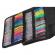 Set 242 piese, pixuri cu gel multicolor + rezerve + carte de colorat + penar