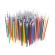 Set 242 piese, pixuri cu gel multicolor + rezerve + carte de colorat + penar