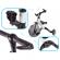 Tricicleta trike fix mini, 3in1 adaptabila, culoare alba