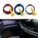 Banda decor interior crom tuning, 5m, rosu