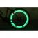 Lumina led ambientala pentru bicicleta - verde