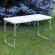 Masa pliabila din aluminiu cu blat mdf pentru picnic, dimensiune 120 x 60 cm