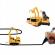 Jucarie interactiva excavator cu baterii + marker