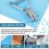 Perforator pentru carduri, etichete, tip cleste, gaura 13x3 mm, metalic
