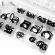 Set 225 de garnituri din cauciuc o-ring rezistente la ulei, 18 tipuri, dimensiuni