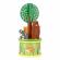 Carusel muzical cu animale de padure, orange tree toys