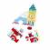 Jucarie montessori mini puzzle din lemn autobuzul londonez, orange tree toys