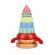 Jucarie din lemn de stivuit cu crab, orange tree toys