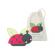 Mini puzzle din lemn buburuza 3d, orange tree toys