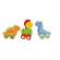 Primii mei dinozauri - set jucarii cu roti, orange tree toys
