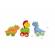 Primii mei dinozauri - set jucarii cu roti, orange tree toys