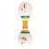 Maracas dublu alb, moulin roty