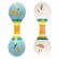 Maracas dublu alb, moulin roty