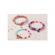 Set creativ de bratari cu pandantiv, 95 piese, multicolor, Make it Real 1202