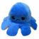 Caracatita reversibila din plus cu doua emotii, cu LED, albastru/roz, 20 x 8 cm, Vivo OCTOPUS-BLUE/PINK