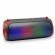 Boxa portabila j031led, lumini rgb, powerbank, 18w pmpo, usb/aux