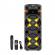 Boxa portabila zqs12205, 240w p.m.p.o, usb, bt, aux, fm, microfon