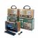 Radio am/fm/sw cu ceas analog, bt/usb/tf/aux, 8w, 1200mah, cablu