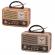 Radio am/fm/sw cu ceas analog, bt/usb/tf/aux, 8w, 1200mah, cablu
