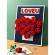 Set de constructie rama cu 13 trandafiri, 848 piese