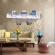 Set 12 oglinzi decorative acrilice cristal, argint