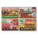 Set 4 puzzle lemn in cutie vehicule melissa and doug