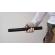 Baston electrosoc si lanterna ideallstore®, police x8, metalic, 35 cm, negru, acumulator inclus