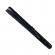 Baston electrosoc si lanterna ideallstore®, police x8, metalic, 35 cm, negru, acumulator inclus