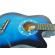 Chitara clasica ideallstore®, 95 cm, lemn, cutaway, albastra, husa inclusa