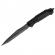 Cutit de vanatoare ideallstore®, survival avenue, otel inoxidabil, 23 cm, negru
